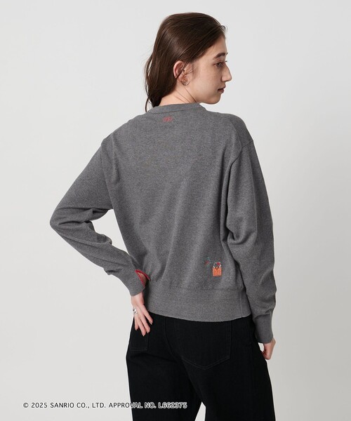 HELLO KITTY × UNITED ARROWS＞エンブロイダリー カーディガン