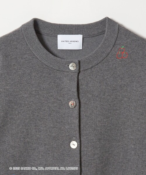 HELLO KITTY × UNITED ARROWS＞エンブロイダリー カーディガン