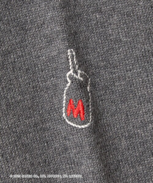 HELLO KITTY × UNITED ARROWS＞エンブロイダリー カーディガン