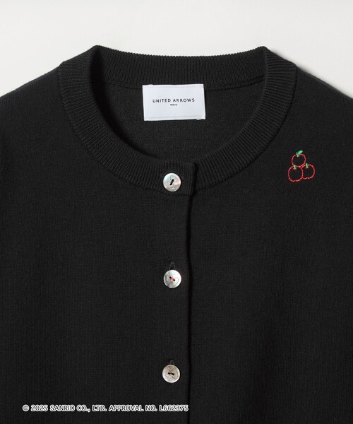 HELLO KITTY × UNITED ARROWS＞エンブロイダリー カーディガン