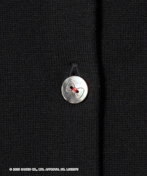 HELLO KITTY × UNITED ARROWS＞エンブロイダリー カーディガン