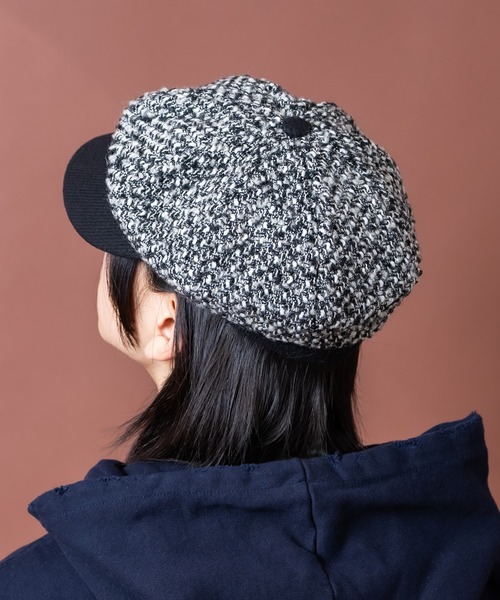 atlast&co ウールキャスケット　7 1/4 atlast&co ウールキャスケット 7 1/4 atlast&co アットラスト グレー