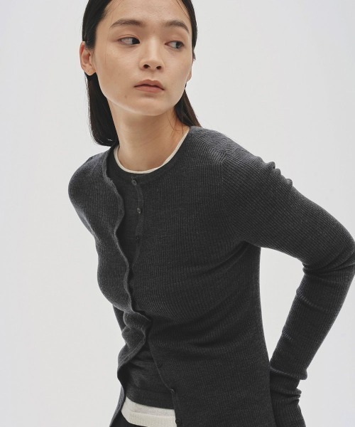 TODAYFUL Silkwool Knit Cardigan（カーディガン/ボレロ