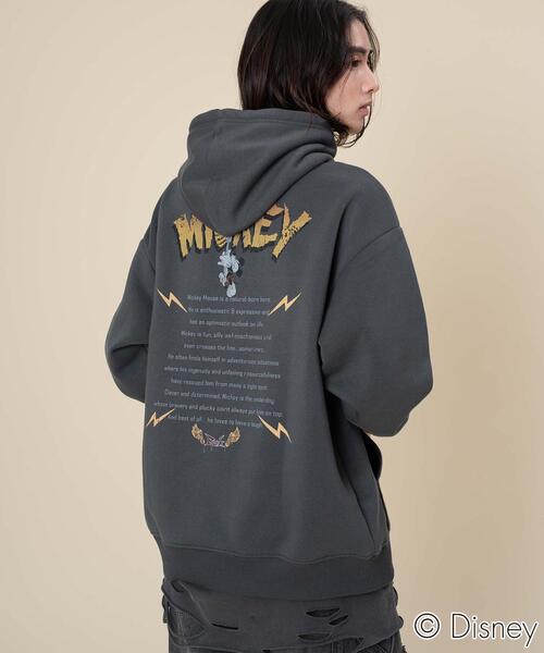 Disney(ディズニー)の「∴WEGO/DISNEYグラフィックプルパーカー(パーカー・メンズ・ホワイト/スミクロ・LARGE/MEDIUM)」の5枚目の写真