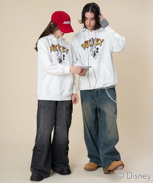 Disney(ディズニー)の「∴WEGO/DISNEYグラフィックプルパーカー(パーカー・メンズ・ホワイト/スミクロ・LARGE/MEDIUM)」の9枚目の写真