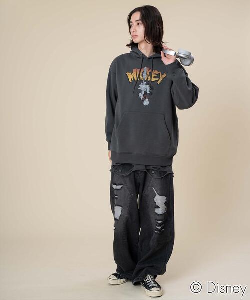 Disney(ディズニー)の「∴WEGO/DISNEYグラフィックプルパーカー(パーカー・メンズ・ホワイト/スミクロ・LARGE/MEDIUM)」の10枚目の写真