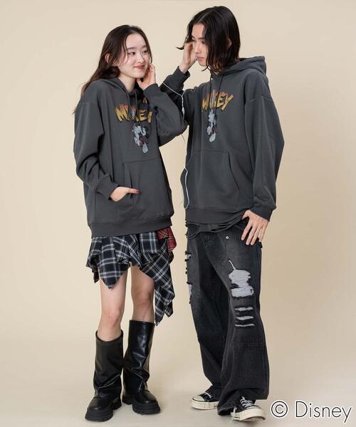 Disney(ディズニー)の「∴WEGO/DISNEYグラフィックプルパーカー(パーカー・メンズ・ホワイト/スミクロ・LARGE/MEDIUM)」の12枚目の写真