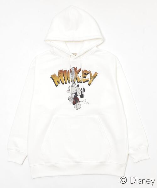 Disney(ディズニー)の「∴WEGO/DISNEYグラフィックプルパーカー(パーカー・メンズ・ホワイト/スミクロ・LARGE/MEDIUM)」の13枚目の写真