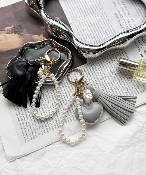 セール】【 NOLITA / ノリータ 】2way タッセル パール バッグチャーム