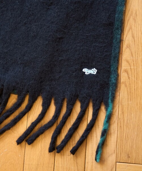 PENNEYS（ぺニーズ）の「【PENNEYS（ぺニーズ）別注】配色ラインマフラー（マフラー・レディース・オフホワイト/グレー/ブラック/ブラウン・FREE）」の8枚目の写真