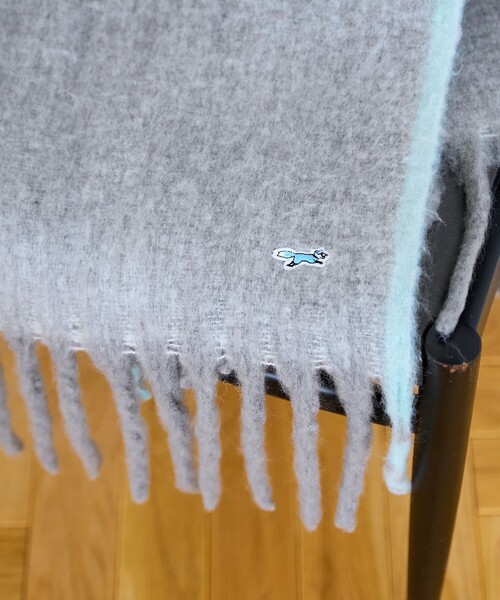 PENNEYS（ぺニーズ）の「【PENNEYS（ぺニーズ）別注】配色ラインマフラー（マフラー・レディース・オフホワイト/グレー/ブラック/ブラウン・FREE）」の10枚目の写真