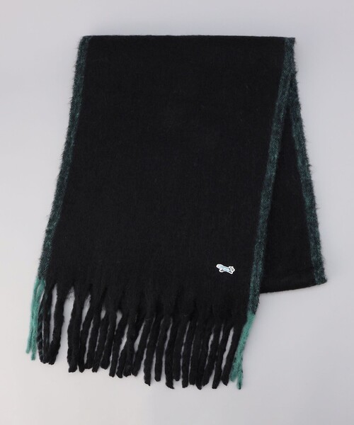 PENNEYS（ぺニーズ）の「【PENNEYS（ぺニーズ）別注】配色ラインマフラー（マフラー・レディース・オフホワイト/グレー/ブラック/ブラウン・FREE）」の14枚目の写真