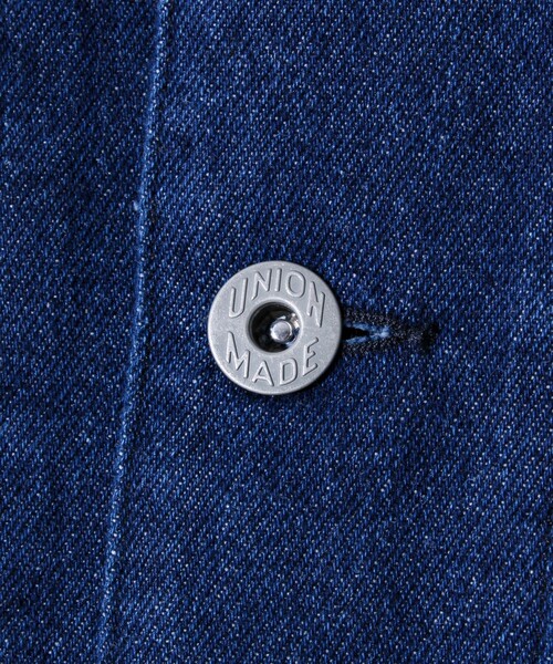 COBMASTER(コブマスター)の「【COBMASTER/コブマスター】カットオフ ラグランカバーオール(ブルゾン・メンズ・ブルー系その他7/インディゴブルー・M/L)」の4枚目の写真