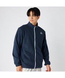 Kappa（カッパ）の「Kappa カッパ 軽量 胸元ファスナーポケット付き マイクロフリース トラックジャケット（ダウンジャケット/コート）」