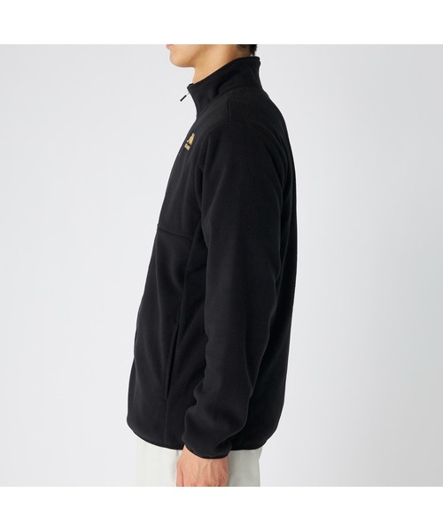 Kappa（カッパ）の「Kappa カッパ 軽量 胸元ファスナーポケット付き マイクロフリース トラックジャケット（ダウンジャケット/コート・メンズ・ブラック/ネイビー・M/L/LL）」の10枚目の写真