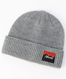 NANGA(iK)NANGA/iK BOX LOGO BULKY BEANIE {bNXSr[j[(jbgLbv/r[j[)