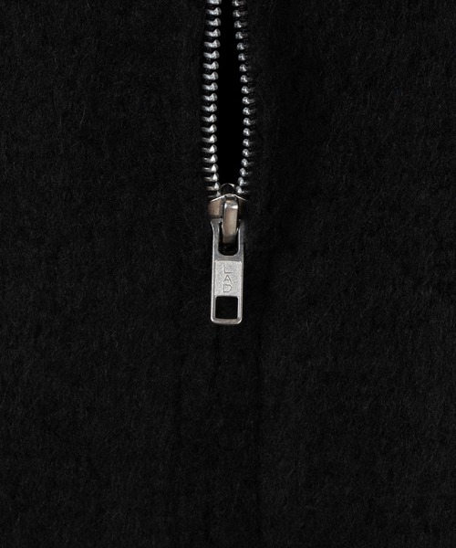 LAD MUSICIAN（ラッドミュージシャン）の「ALPAKA SHAGGY SHIRT BLOUSON（ブルゾン・メンズ・ブラック・46/44/42）」の5枚目の写真