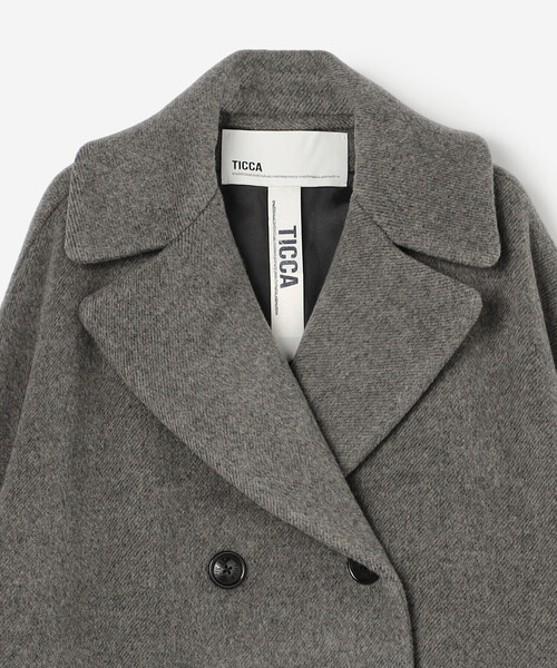TICCA | ウール テントコート WOMEN（チェスターコート）｜TICCA