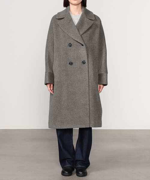 TICCA美品ウールテントコート TICCA | ウール テントコート WOMEN（チェスターコート）｜TICCA