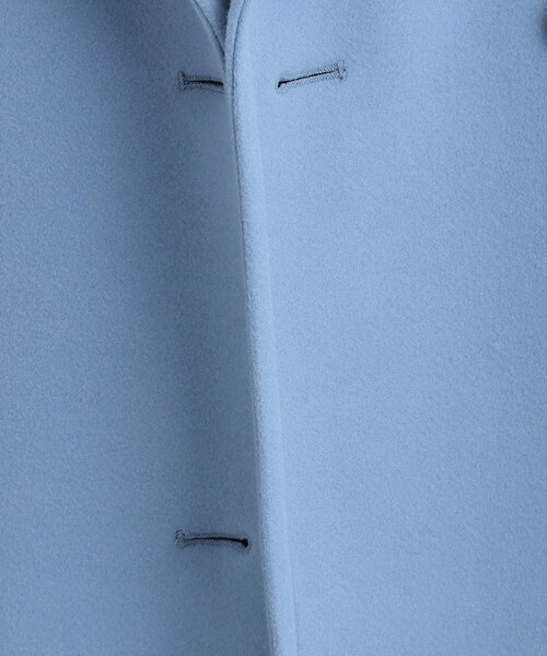 セール】【2WAY】こなれきれい ウール調コクーンコート（チェスター