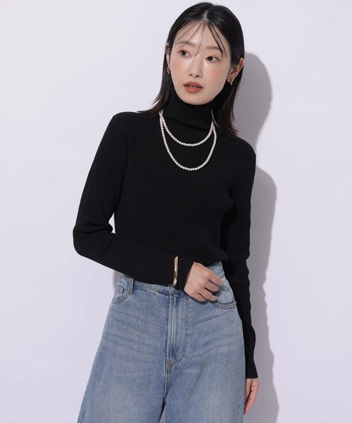 Mystrada（マイストラーダ）の「オープンショルダーリボンニット