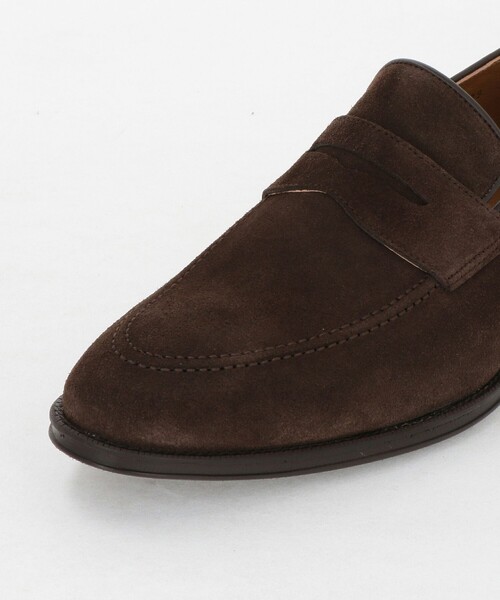 UNITED ARROWS ローファー　スエード 26センチ　ダークブラウン UNITED ARROWS ローファー スエード 26センチ ダークブラウン