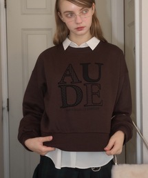 Birthday room（バースデイルーム）の「パッチワークロゴスウェット/Patchwork logo sweatshirt（Tシャツ/カットソー・レディース）」