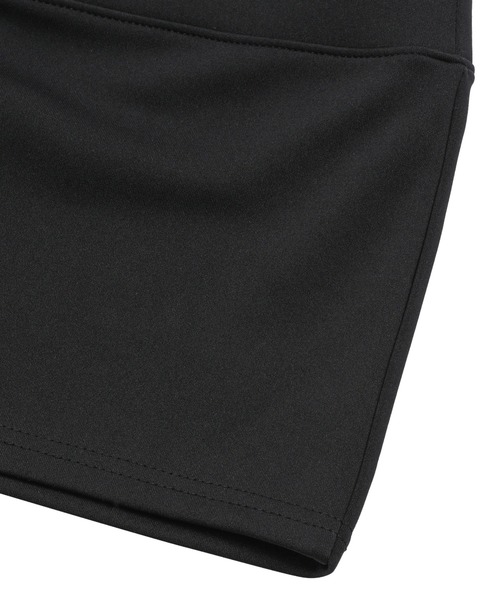 MUCENT(ムセント)の「A'GEM/9 × .kom 『MUCENT/ムーセント』 STRIA PUNCHING EYELET BANDING MINI SKIRT/パンチングアイレットバンディングミニスカート(スカート・レディース・チャコールグレー/ブラック・FREE)」の8枚目の写真