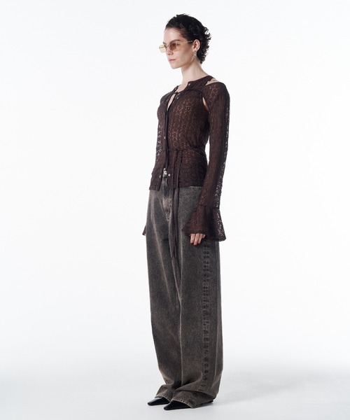 JOSE MOON（ジョゼムーン）の「LACE COMPACT LAYERED TOPS/レース