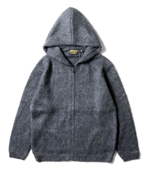 doggo様　forte_forte アルパカ フーディニット　パーカー　モヘア doggo様 forte_forte アルパカ フーディニット パーカー モヘア - メルカリ