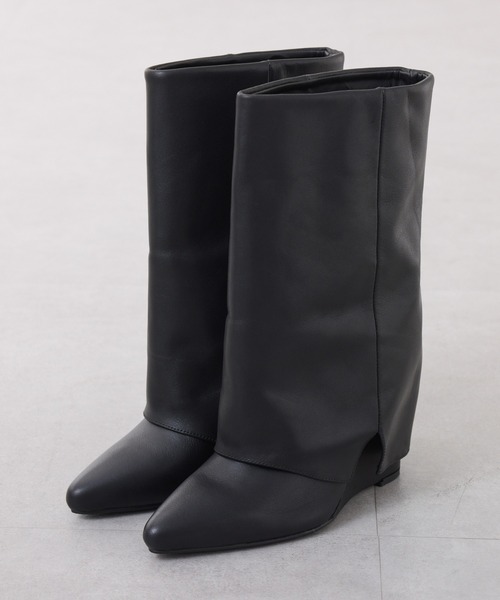 REMME(レメ)の「REMME/ロングブーツ(ブーツ・レディース・ブラック・36/37/38)」の12枚目の写真