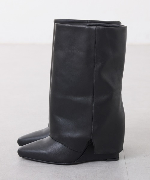 REMME(レメ)の「REMME/ロングブーツ(ブーツ・レディース・ブラック・36/37/38)」の13枚目の写真