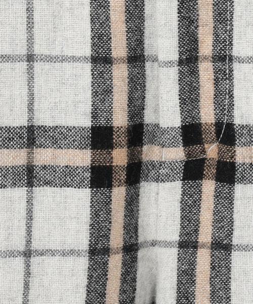 Another Edition（アナザーエディション）の「ウールチェックワイドパンツ/AEBC  W　CHK WID PT◆（その他パンツ・レディース・ライトグレー/ネイビー・SMALL/MEDIUM）」の14枚目の写真