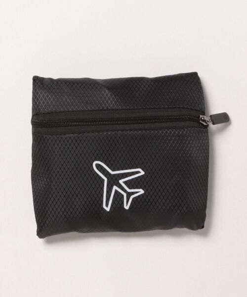 florist(フローリスト)の「【キャリーオン対応・約25L】 撥水 パッカブルライトトラベルバッグ/ サブバッグ(トラベルグッズ・レディース・ブラック/ダークパープル/クリーム/グレー・FREE)」の16枚目の写真