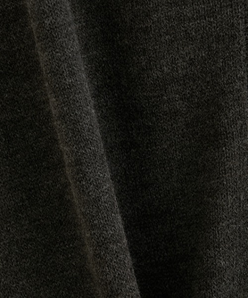 nissen（ニッセン）の「肩レースデザインオーバーサイズドルマンカーディガン（ニット/セーター・レディース・チャコールグレー/ブラック・FREE）」の12枚目の写真