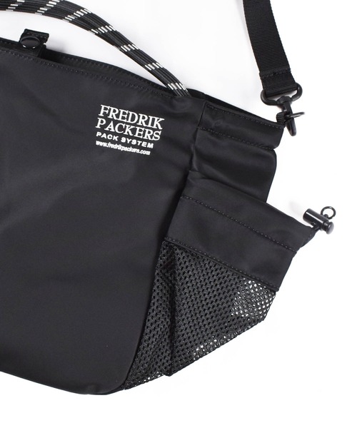 FREDRIK PACKERS(フレドリックパッカーズ)の「【FREDRIK PACKERS】2WAY PLAY TOTE ショルダー トートバッグ(トートバッグ・レディース・ブラック・FREE)」の10枚目の写真