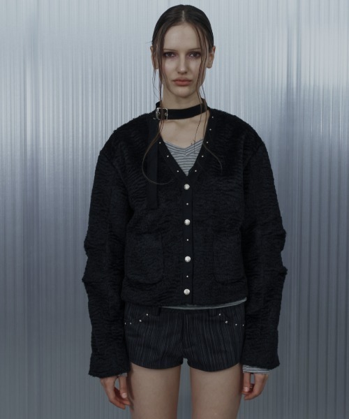 セール】【SETUP‐EXE】SHORT CHOKER JACKET / 【セットアップエグゼ