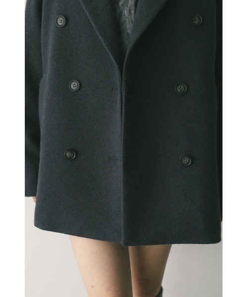 セール】パワーショルダーPコート（ピーコート）｜STYLEMIXER