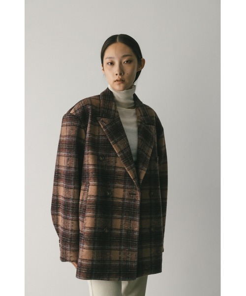 セール】パワーショルダーPコート（ピーコート）｜STYLEMIXER