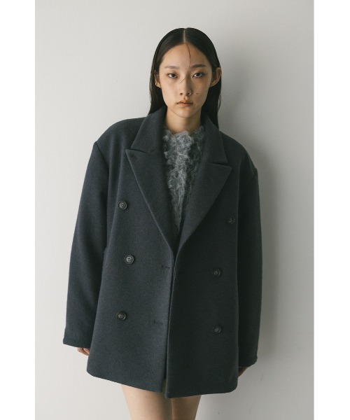 パワーショルダーPコート（ピーコート）｜STYLEMIXER（スタイル