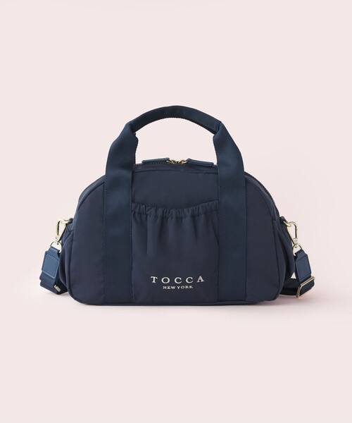 TOCCA(トッカ)の「AMIRARE BOSTON M ボストンバッグ(ボストンバッグ・レディース・ベージュ系/ライラック系/ネイビー系/ブラック系・F)」の3枚目の写真