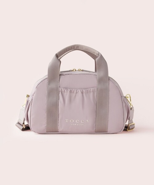 TOCCA(トッカ)の「AMIRARE BOSTON M ボストンバッグ(ボストンバッグ・レディース・ベージュ系/ライラック系/ネイビー系/ブラック系・F)」の6枚目の写真