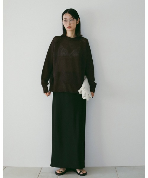 anuke（アンヌーク）の「Ecoleather Wrap Bag（トートバッグ・レディース・ブラック/アイボリー・FREE）」の8枚目の写真