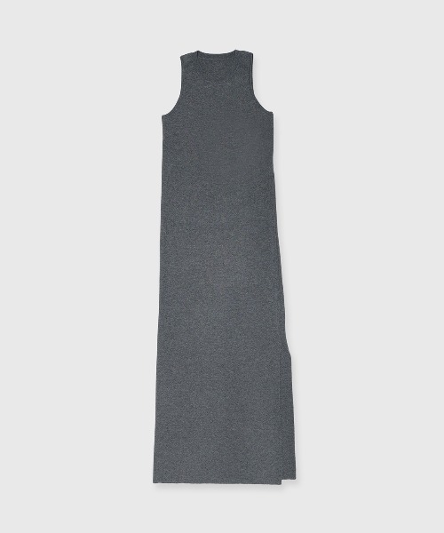 JOSE MOON(ジョゼムーン)の「CUTTING LAYERED KNIT DRESS/カッティングレイヤードニットドレス(ワンピース・レディース・グレー/ブラック・FREE)」の20枚目の写真