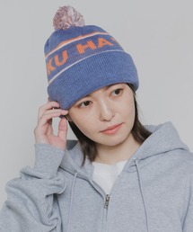BOKU HA TANOSII（ボク　ハ　タノシイ）の「BOKUTANO BHT Bonbon Knit Cap ボンボン付き ウール ジャガード ニット帽（ニットキャップ/ビーニー）」