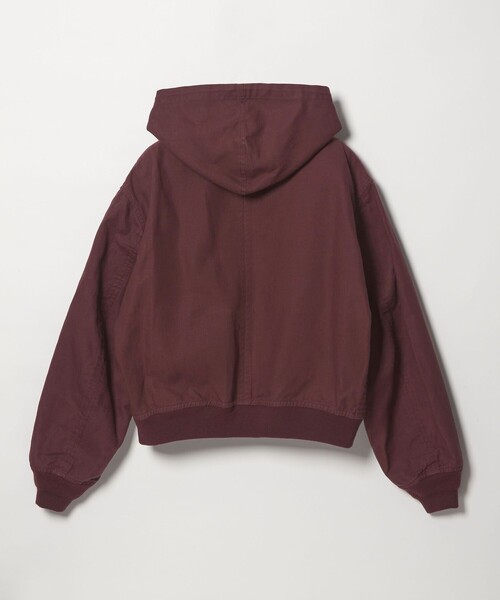 6（ロク）の「＜6(ROKU)＞コットン ダック キルティングライナー ブルゾン（その他アウター・レディース・ワイン・36/38）」の11枚目の写真