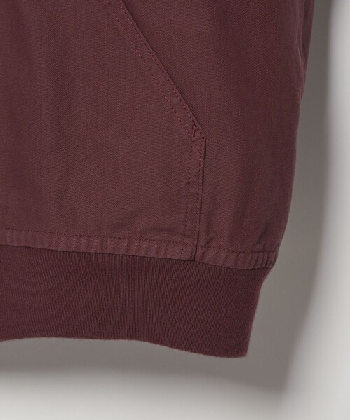 6（ロク）の「＜6(ROKU)＞コットン ダック キルティングライナー ブルゾン（その他アウター・レディース・ワイン・36/38）」の8枚目の写真