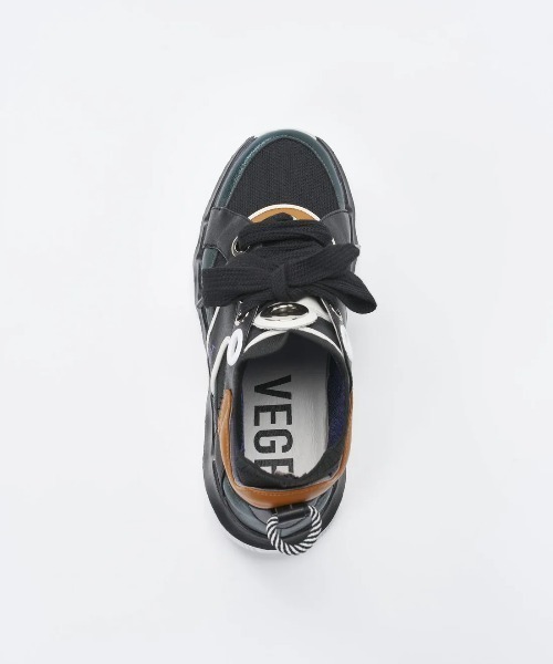 VEGE(ベジ)の「VEGE Bobby The Knit(スニーカー・レディース・パープル/ブラック×ホワイト/ベージュ系その他・23/23.5/24/24.5/25)」の8枚目の写真