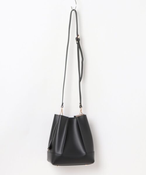 GIANNI NOTARO（ジャンニノターロ）の「【GIANNI NOTARO 】縦長ハンドバッグ　ショルダーバッグ　本革（ショルダーバッグ・レディース・ブラック/ベージュ/ダークブラウン/ブラウン・FREE）」の5枚目の写真