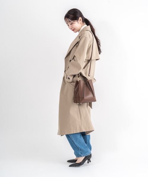 GIANNI NOTARO（ジャンニノターロ）の「【GIANNI NOTARO 】縦長ハンドバッグ　ショルダーバッグ　本革（ショルダーバッグ・レディース・ブラック/ベージュ/ダークブラウン/ブラウン・FREE）」の17枚目の写真